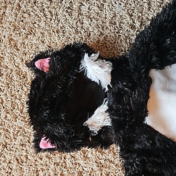 Inky Black Kitty Halloween Costume 6-12 months - Picture 3 of 7